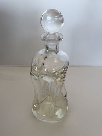 Klukflaske, glas, Holmegaard - Sales Power
